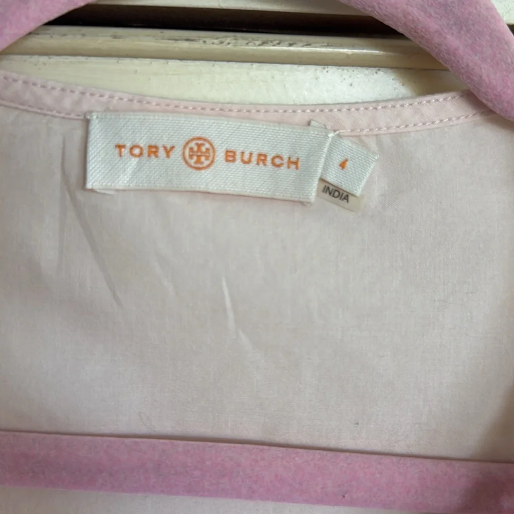 Tory Burch Marissa Top in Porcelain Pink size 4